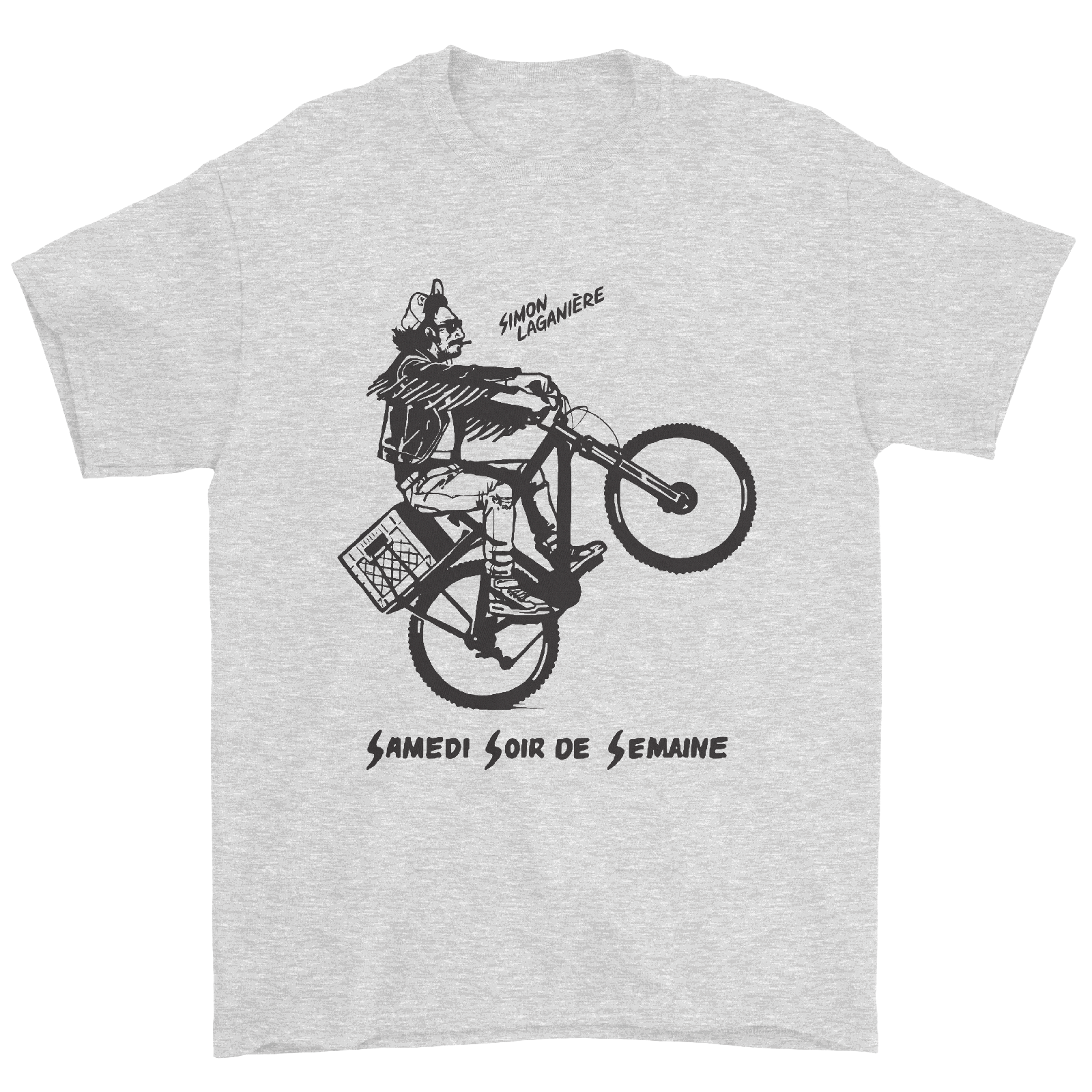Simon Laganière - Saturday weeknight - Gray T-shirt