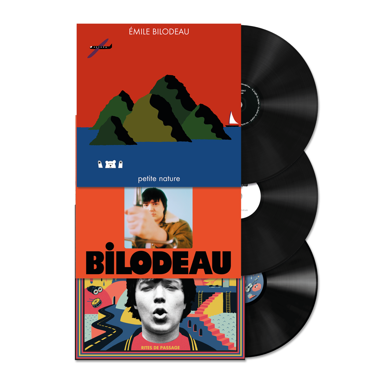 Émile Bilodeau - Discographie - LP