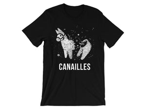 T-shirt pinata noir de Canailles